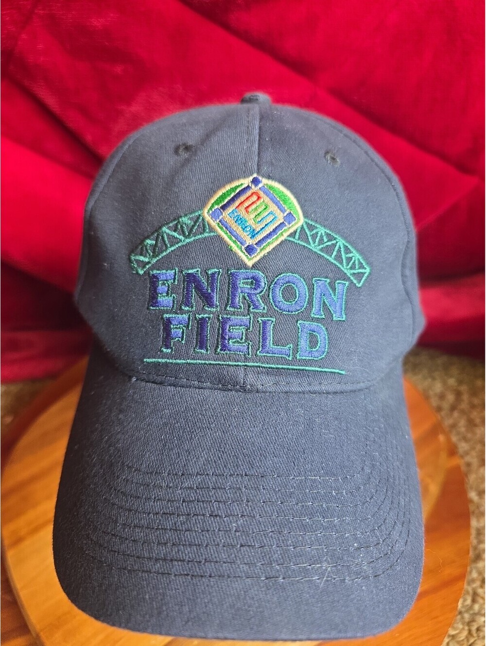 Vintage Houston Astros Inaugural Game Enron Field Hat New York Yankees 2000